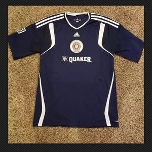 Adidas Chicago Fire juniors soccer Jersey Large